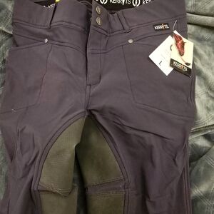 Kerrits Purple Crossover Breeches
